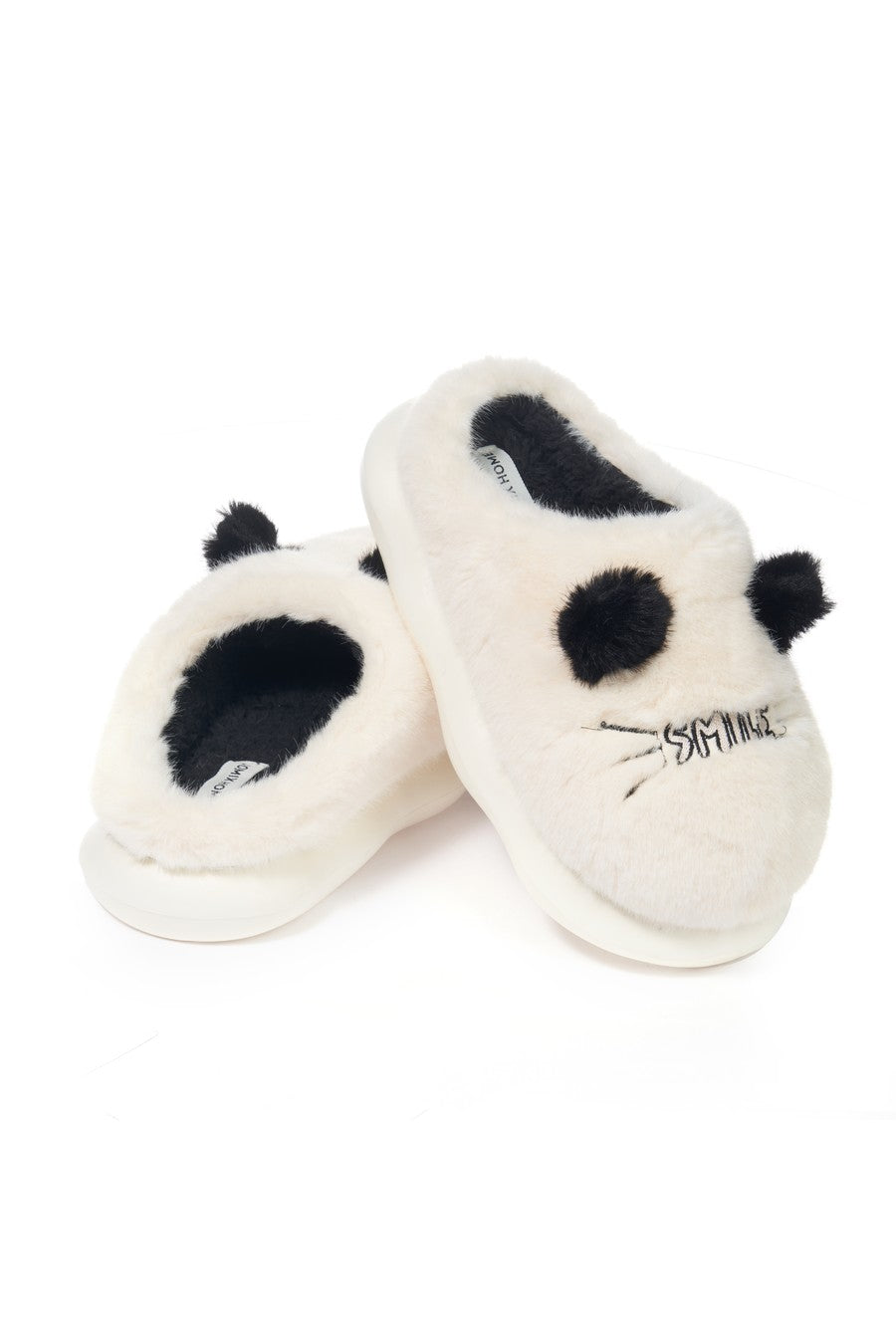 JOMIX Women's Winter Slippers Furry Closed Soft MD9639