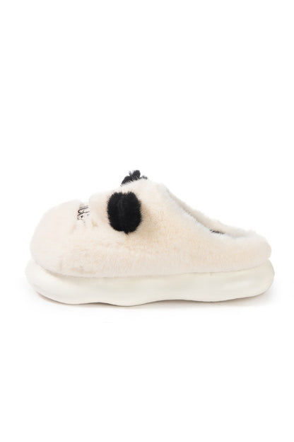 JOMIX Women's Winter Slippers Furry Closed Soft MD9639