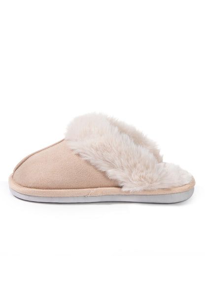 JOMIX Women's Winter Slippers Furry Closed Soft MD9663