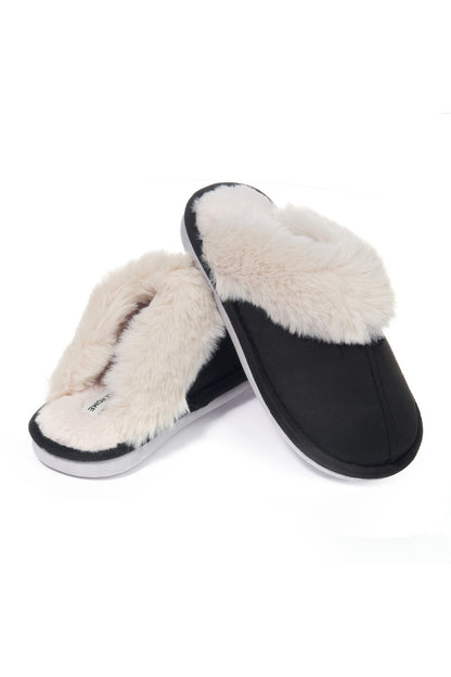 JOMIX Women's Winter Slippers Furry Closed Soft MD9663