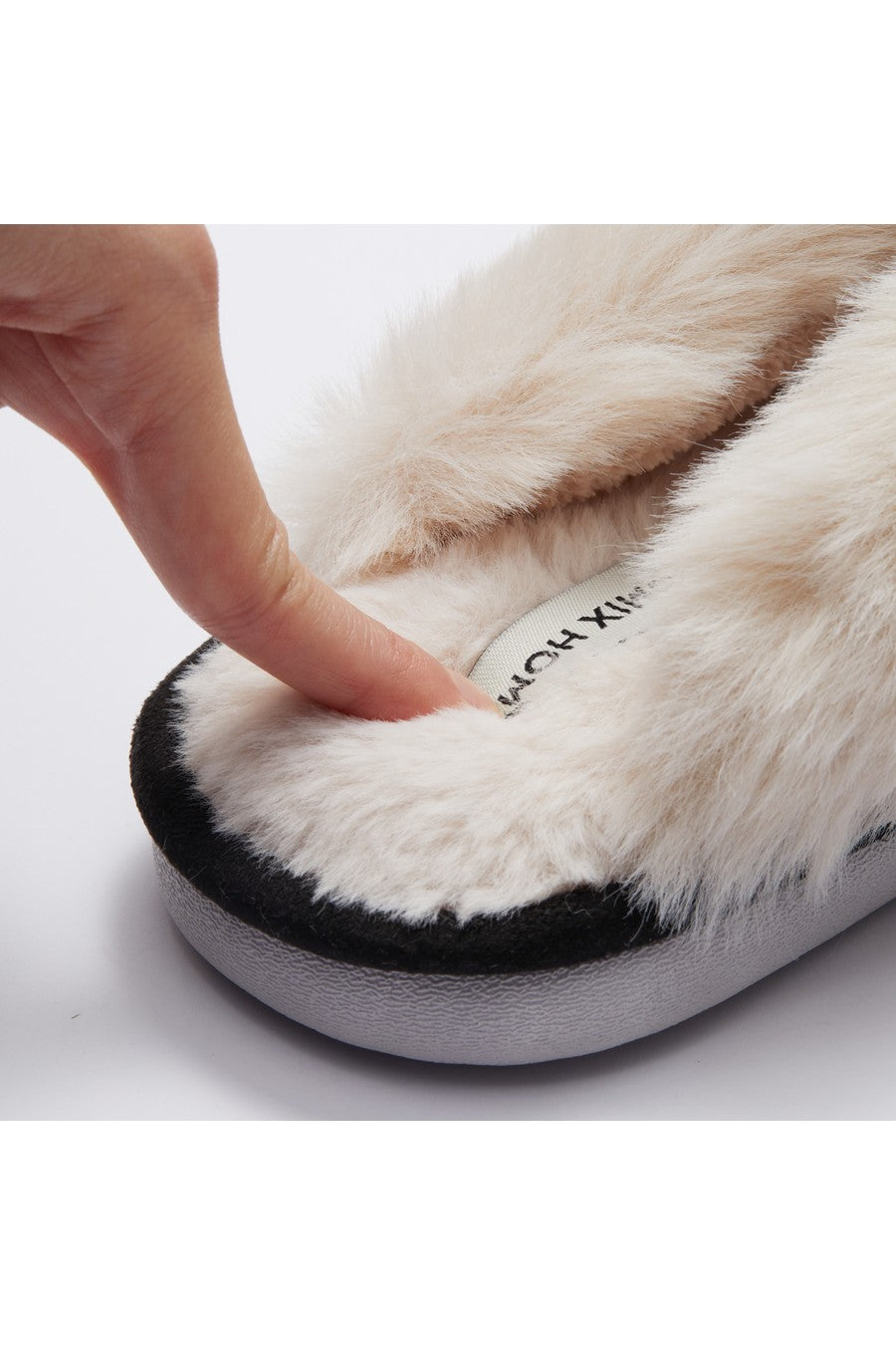 JOMIX Women's Winter Slippers Furry Closed Soft MD9663