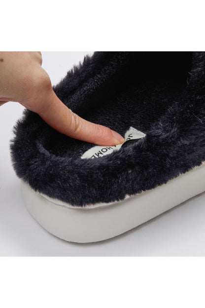 JOMIX Women's Winter Slippers Furry Closed Soft MD9638