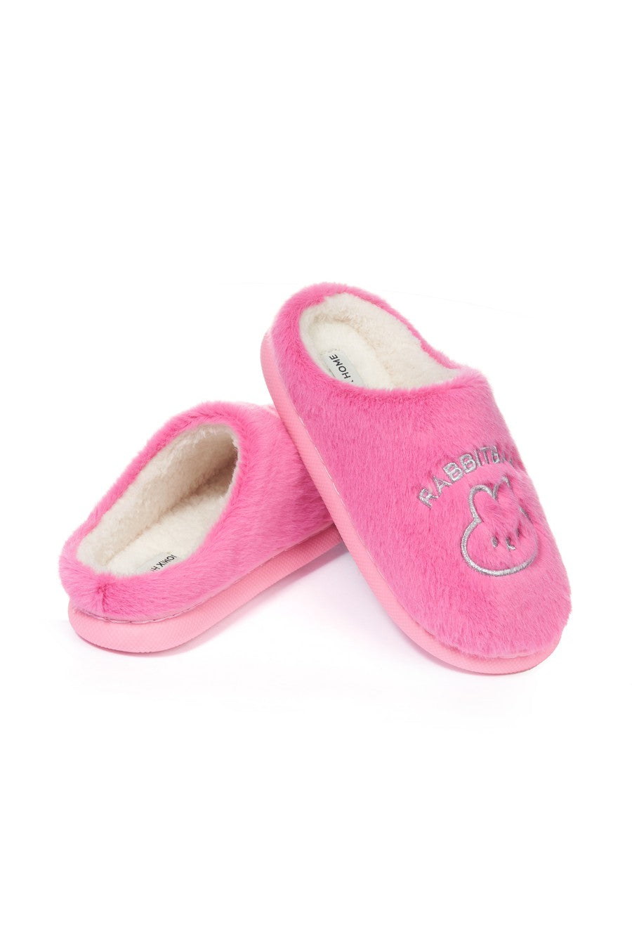 JOMIX Pantuflas Cerradas Suaves Peludas De Invierno Para Mujer MD9622