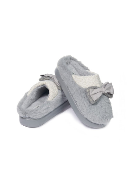 JOMIX Women's Winter Slippers Furry Closed Soft MD9626