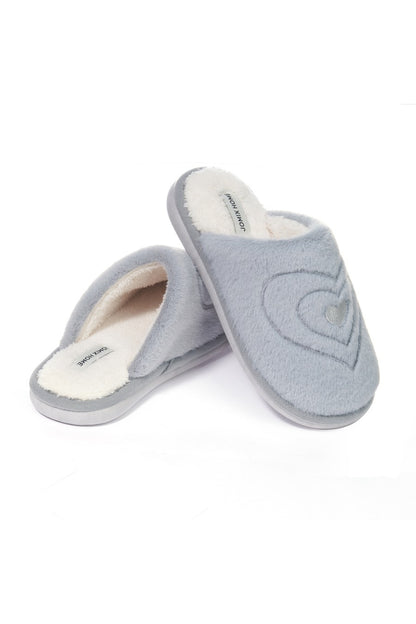 JOMIX Pantuflas Cerradas Suaves Peludas De Invierno Para Mujer MD9658