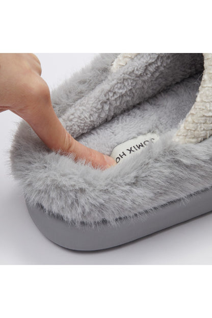 JOMIX Women's Winter Slippers Furry Closed Soft MD9626