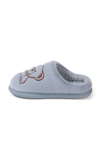 JOMIX Pantuflas Cerradas Suaves Peludas De Invierno Para Mujer MD9622