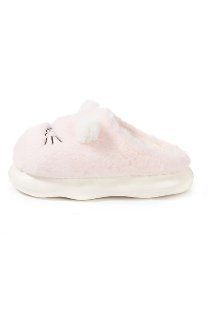 JOMIX Women's Winter Slippers Furry Closed Soft MD9639