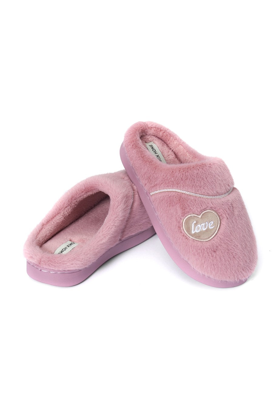 JOMIX Women's Winter Slippers Furry Closed Soft MD9610