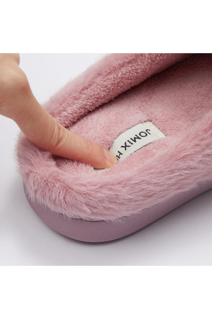 JOMIX Women's Winter Slippers Furry Closed Soft MD9610