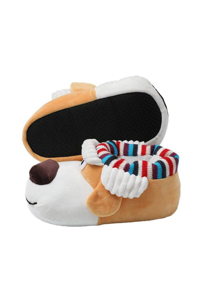 JOMIX Pantofole Donna Invernali Animale Peluche Ciabatte Peluche Uomo Ciabattone Unisex Divertenti Scaldapiedi Peluche MD7341