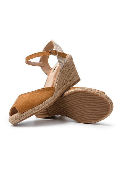 JOMIX Sandali Donna Estive Ciabatte Ragazze Espadrillas Eleganti Zeppa SD9371