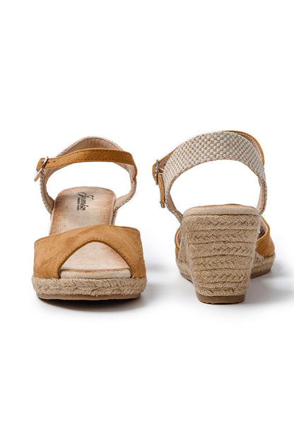 JOMIX Sandali Donna Estive Ciabatte Ragazze Espadrillas Eleganti Zeppa SD9371