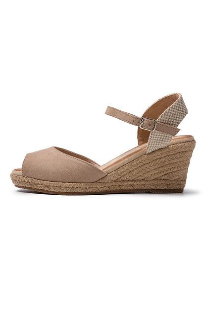 JOMIX Sandali Donna Estive Ciabatte Ragazze Espadrillas Eleganti Zeppa SD9371