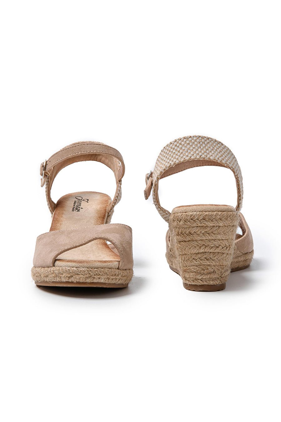 JOMIX Sandali Donna Estive Ciabatte Ragazze Espadrillas Eleganti Zeppa SD9371