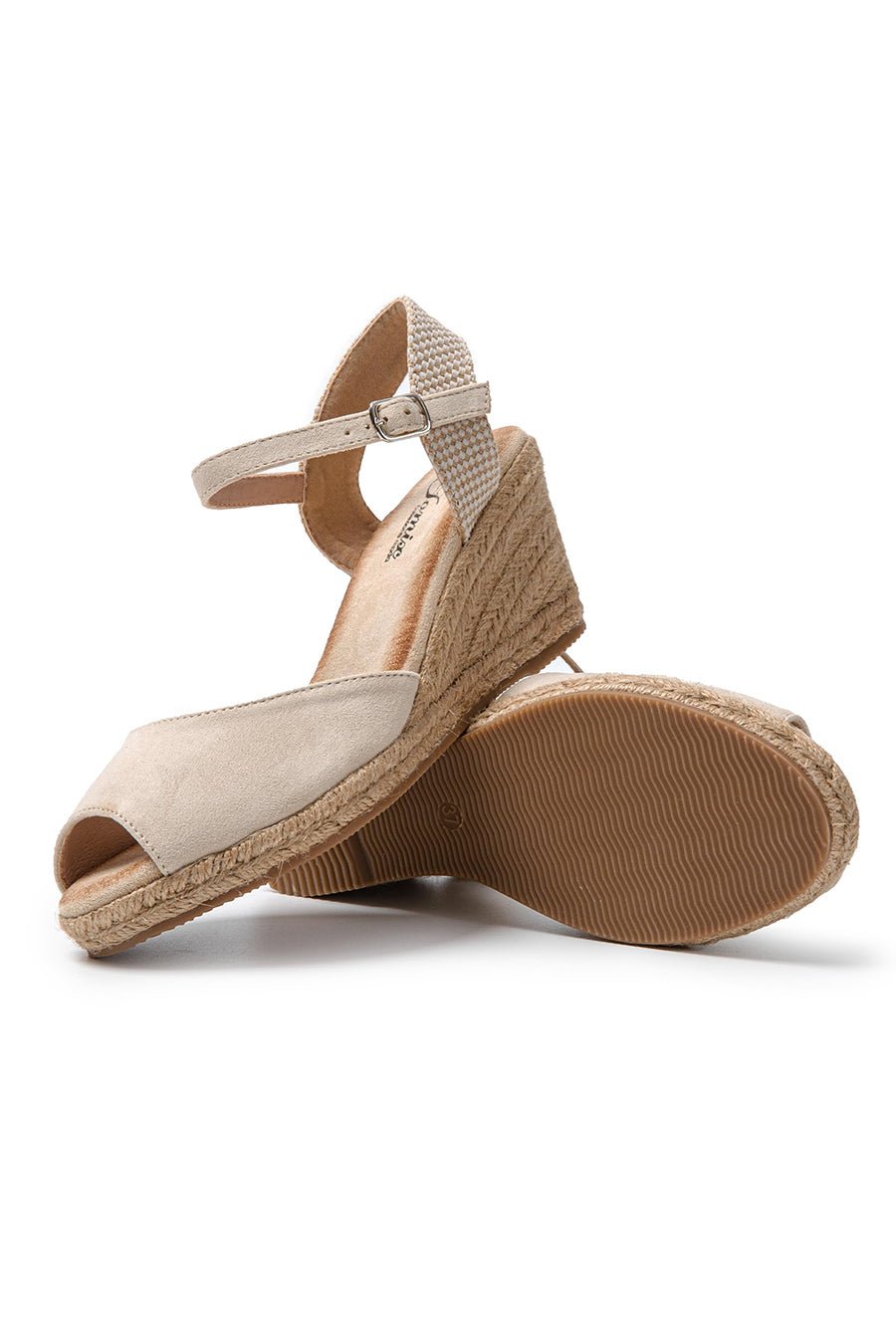 JOMIX Sandali Donna Estive Ciabatte Ragazze Espadrillas Eleganti Zeppa SD9371