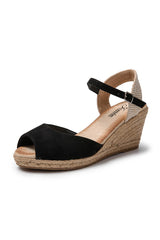 JOMIX Sandali Donna Estive Ciabatte Ragazze Espadrillas Eleganti Zeppa SD9371