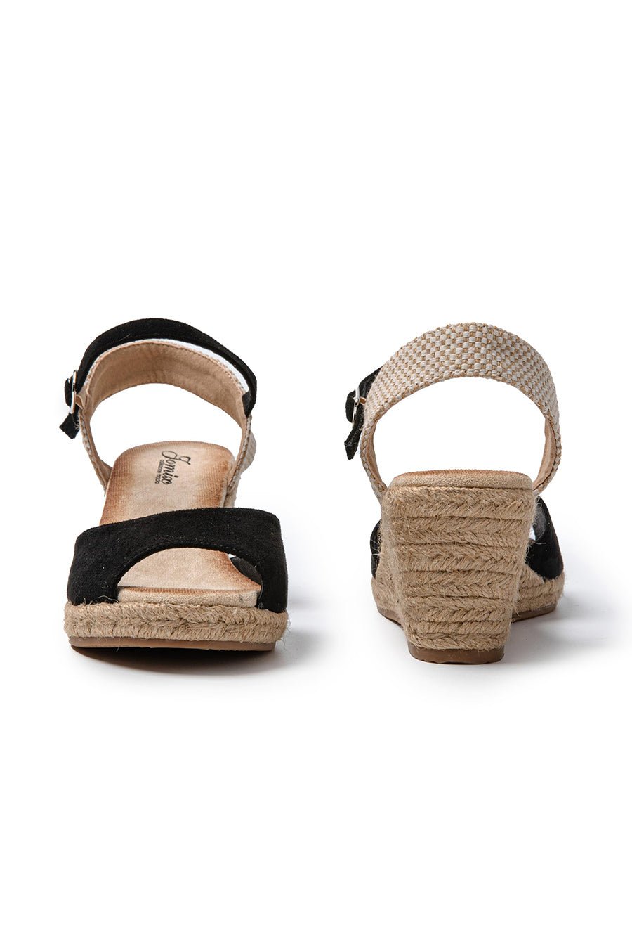 JOMIX Sandali Donna Estive Ciabatte Ragazze Espadrillas Eleganti Zeppa SD9371