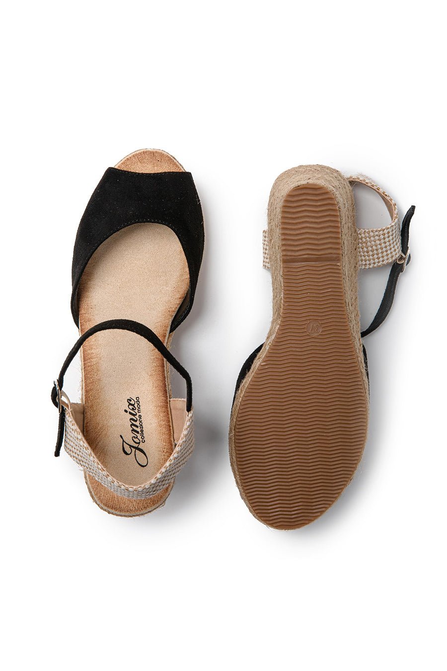 JOMIX Sandali Donna Estive Ciabatte Ragazze Espadrillas Eleganti Zeppa SD9371