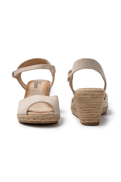 JOMIX Sandali Donna Estive Ciabatte Ragazze Espadrillas Eleganti Zeppa SD9371