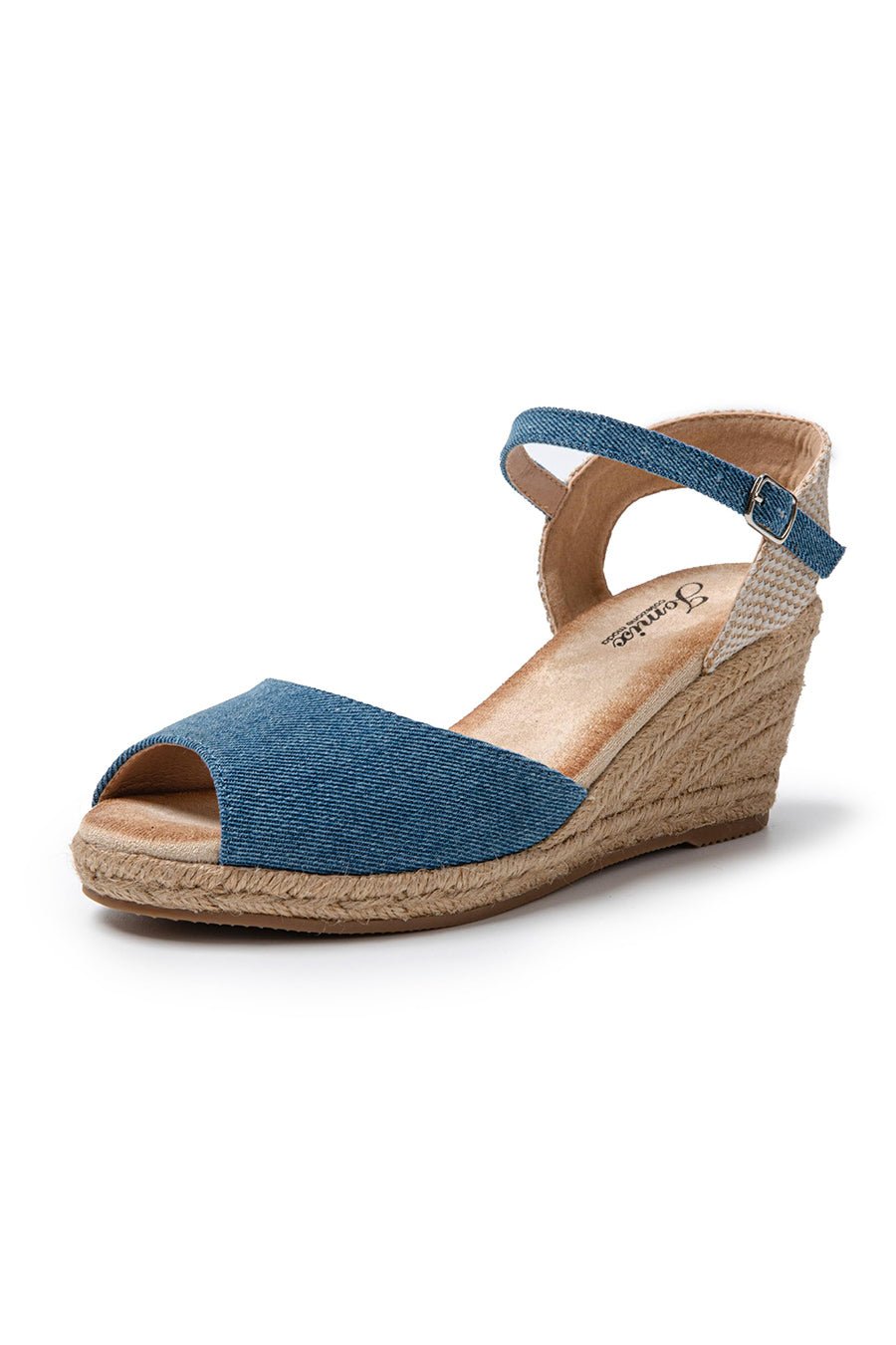 JOMIX Sandali Donna Estive Ciabatte Ragazze Espadrillas Eleganti Zeppa SD9371